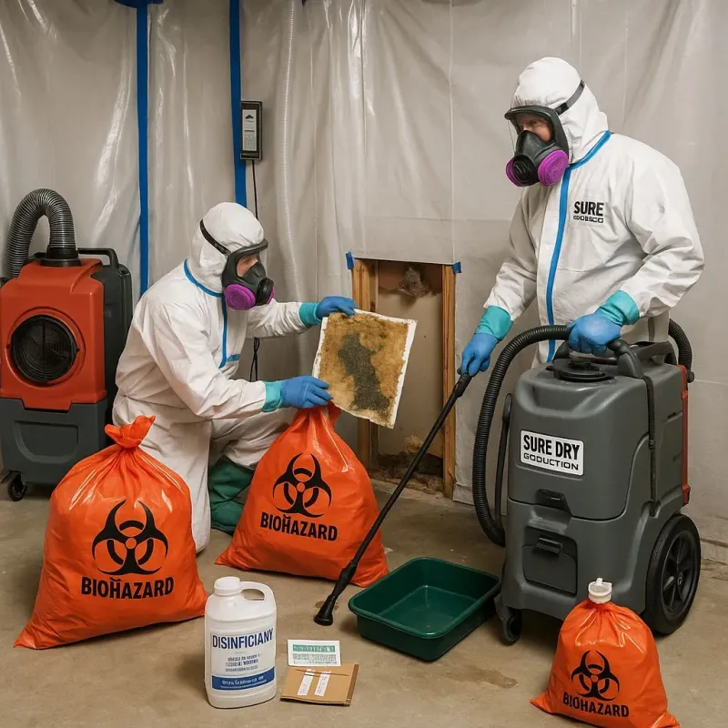 Contaminated Water Handling Protocols process in Sherwood, AR