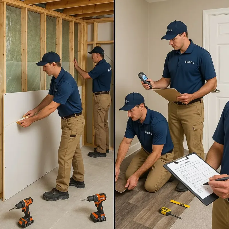 Repairs and Reconstruction process in Sherwood, AR